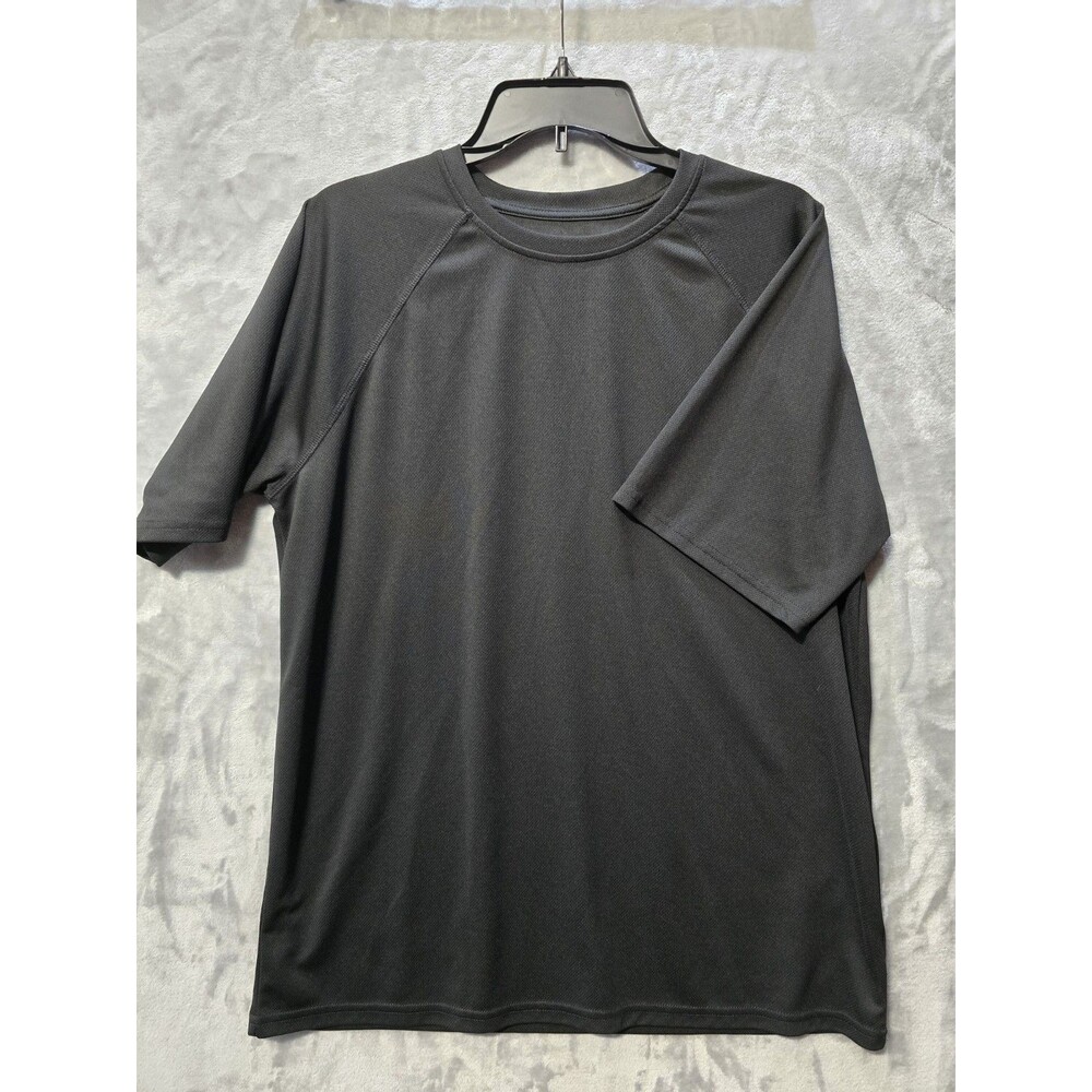 BCG Tru-Wick T Shirt Mens Large Black Casual Athletic Active wear Outdoors